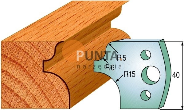 CMT UTENSILI Art. 690.011 - NOŻE i OGRANICZNIKI 40 mm 691.011
