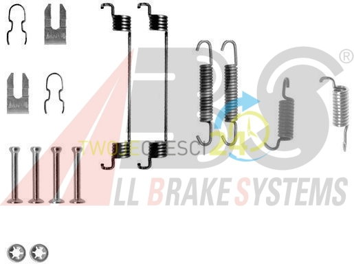 A.B.S. Zestaw dodatków, szczęki hamulcowe 0783Q