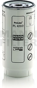 MANN Filtr paliwa -FILTER PL 420/2 x