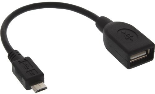 Intos Kabel USB Intos Micro USB USB-A 0.15m OTG 31606