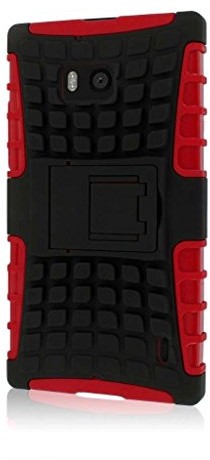 Nokia Mpero Impact SR Series Kickstand Case etui futerał na telefon komórkowy for Lumia Icon Red