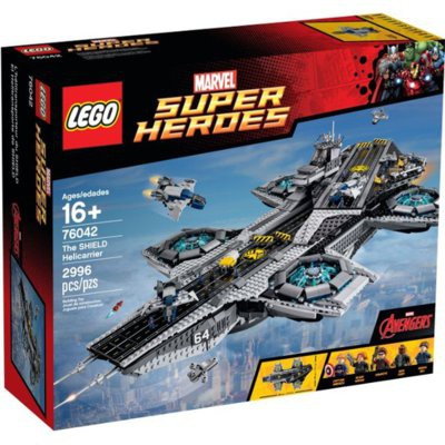 LEGO Super Heroes Lotniskowiec SHIELD Helicarrier 76042