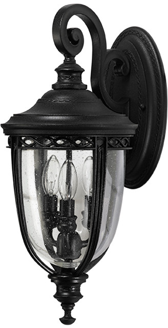 Elstead Lighting Kinkiet ENGLISH BRIDLE  FE/EB2/M BLK IP44