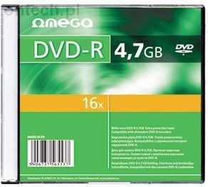Omega DVD-R 4.7GB 16x Slim (56818)