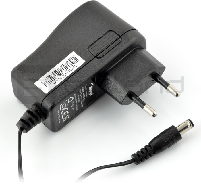 Akyga Zasilacz impulsowy 5V / 2A - wtyk DC 5,5 / 2,1mm ZAS-04088