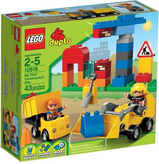 LEGO Duplo - Mój pierwszy plac budowy 10518
