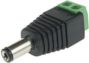 Abcvision SZYBKOZŁĄCZE S-55 WTYK ZASIL. DC 2.1/5.5