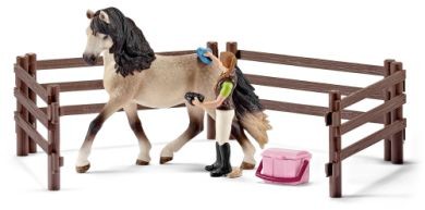 Schleich Farm Life Koń andaluzyjski - zestaw pielęgnacyjny 42270