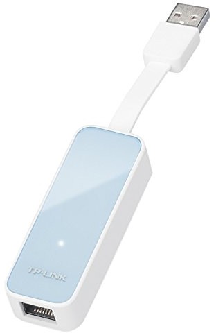 TP-Link UE200 USB 2.0 zapewnia czas pracy do 100 Mbps Ethernet Adapter sieciowy z wysuniętym pałąkiem i ergonomiczne wzornictwo ultrabook UE200