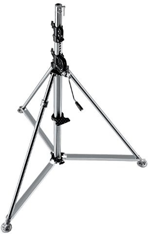 Manfrotto Tripod Super windup Inox, srebro