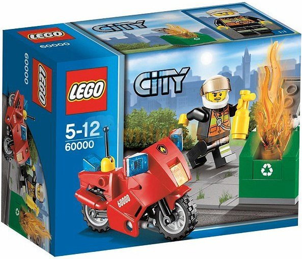 LEGO CITY - Motocykl strażacki 60000