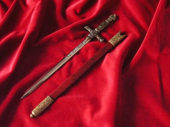 Denix PARADNA SZPADA NAPOLEOŃSKA Z POCHWĄ-NOŻYK DO LISTÓW