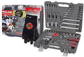 Profix Zestaw zestaw nasadek 92el. nasadki bity 1/4 1/2 klucze, CRV, + Rękawi