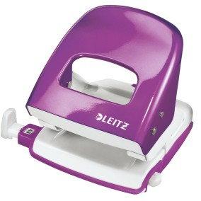 Esselte Dziurkacz duży metalowy LEITZ 30 kartek fioletowy ES095-12