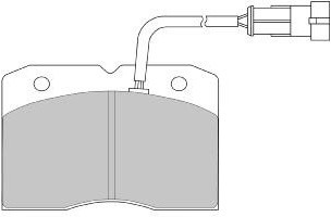 FERODO FEDERAL-MOGUL)) FVR1353