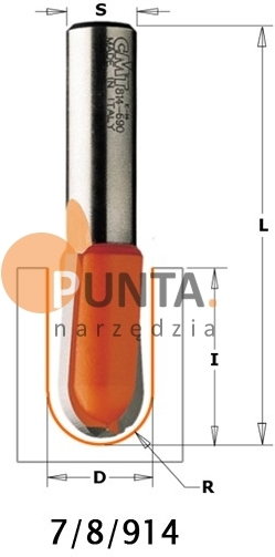 CMT FREZY Z KOŃCÓWKAMI WYPUKŁYMI Art. 714/914 914.191.11