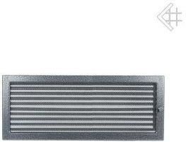Kratki.pl Kratka kominkowa malowana czarno-srebrna 22x45 z żaluzją 6674-898A9_20