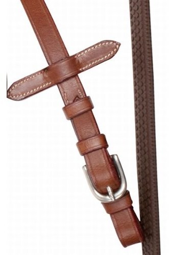 HKM Hkm Zügel Mit Gummibezug, L, Braun