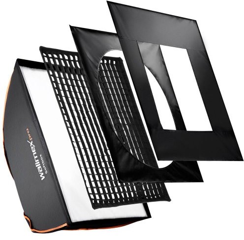Walimex Pro Walimex pro Softbox PLUS Orange Line 75 x 150 cm 19248