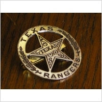Denix ODZNAKA TEXAS RANGER SREBRNA
