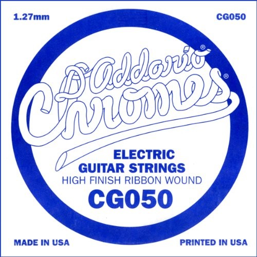 D'Addario cg050 pojedyncze gitary (rozmiar: XL) chromes ścienny Wound 050 CG050