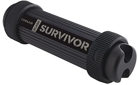 Corsair CMFSS3B-512GB Survivor Stealth V2 wytrzymały odporne na działanie wody Flash Drive (512GB, USB 3.0) Czarny/wielobarwny CMFSS3B-512GB