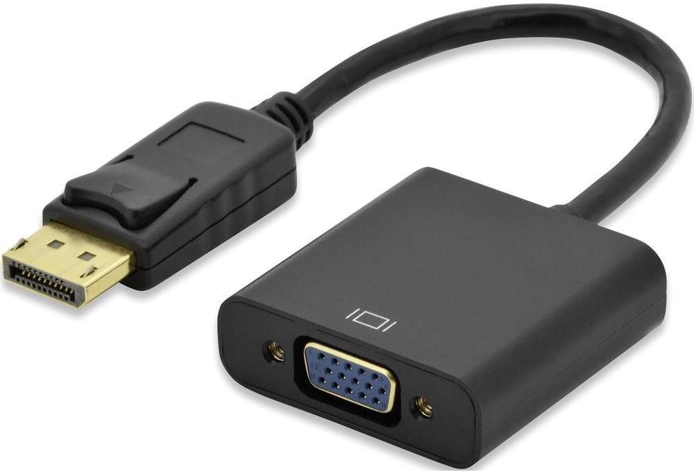 Ednet Kabel TV Monitor DisplayPort VGA 84506 [1x Złącze męskie DisplayPort - 1x