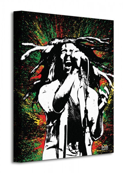 Art group Digital Bob Marley (Paint) - Obraz na płótnie WDC92431