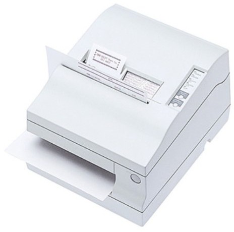 Epson TM U950  drukarka igłowa w kolorze białym i czarnym dla kart kredytowych (Roller 7 cm, A4) C31C151283