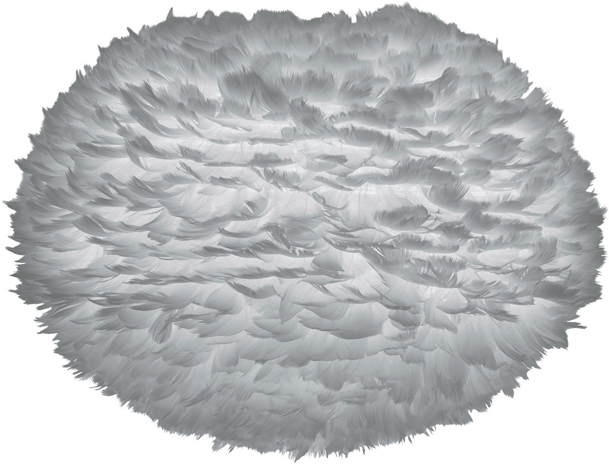 Vita Copenhagen Lampa z gęsich piór Eos Large Design jasnoszara 02090