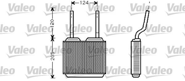 Valeo nagrzewnica 812146 812146
