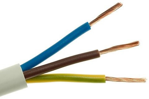 Elektrokabel Przewód mieszkaniowy 300/300V OMY 3x1 OMY3X1,0