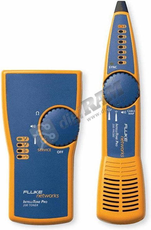 FLUKE IntelliTone 200 LAN Kit - Cyfrowy lokalizator par kablowych FL-MT-8200-60- (FL-MT-8200-60-KIT)