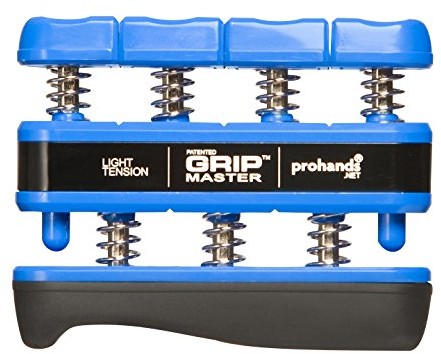 Master Grip przyrząd do ćwiczeń mięśni dłoni i rąk, niebieski 14001