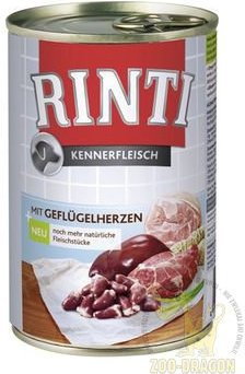 Rinti Kennerfleish Serca Drobiowe 800g Puszka 91077