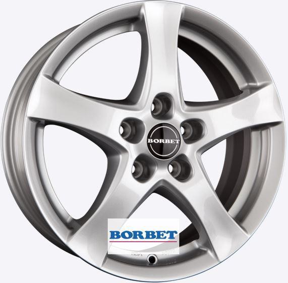 BORBET 65x16 4x108 F(SI) ET25 SILVER