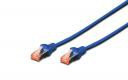Digitus Kabel krosowy S/FTP kat.6, 0.25m, niebieski DK-1644-0025/B