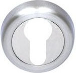 VDS Rozeta okrągła WKŁADKA R2 CHROM/CHROM SATYNA 10-0793
