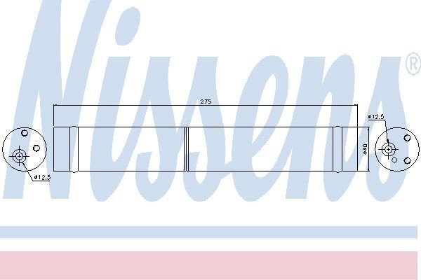 NISSENS Osuszacz, klimatyzacja 95312