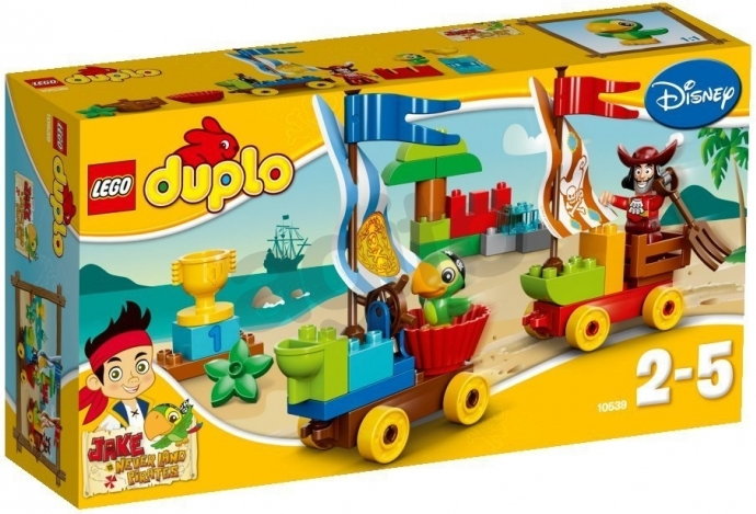 LEGO Duplo Jake Never Land Pirates - plażowe wyścigi 10539