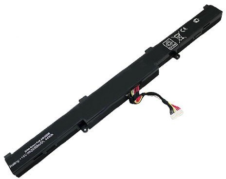 Amsahr amsahr asusa41 X 550E-02 bateria zapasowa do Asus A41-X550E, X450, X450e, x450j, X450JF, A450, a450 °C Czarny A41X550E-02