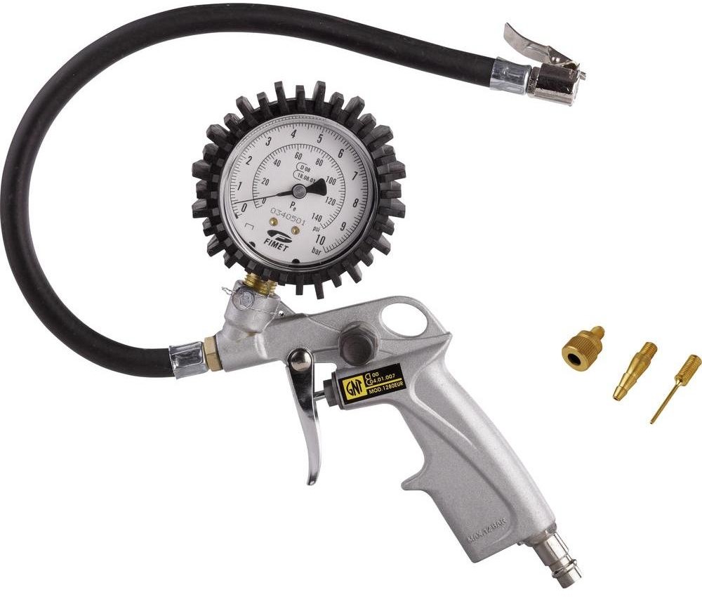 Aerotec Pistolet do pompowania Aerotec 3-Adapter 200548 10 bar 1/4