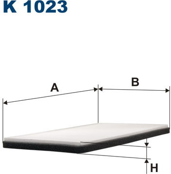 FILTRON Filtr kabinowy K1023