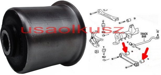 TWG Tuleja wahacza przedniego dolnego Jeep Wrangler TJ