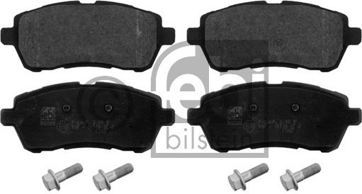 FEBI BILSTEIN Zestaw klocków hamulcowych, hamulce tarczowe 16820