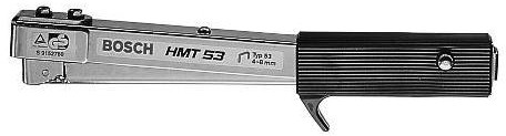 Bosch Zszywacz młotkowy 2609255860 Rodzaj zszywek Typ 53 Długość zszywek 4 8 mm 2609255860