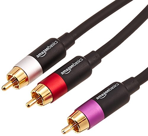 AmazonBasics 1/2 Male to 2-Male RCA Audio Interconnects parent PBH-20214