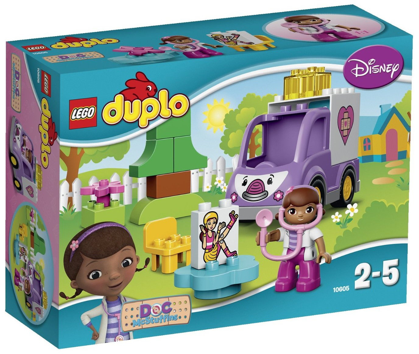 LEGO Duplo Klinika dla Pluszaków - Karetka Doktor Dosi 10605