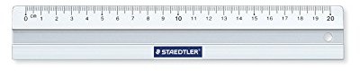 Staedtler 563 20 linijka metalowy (20 cm) 563 20