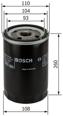 BOSCH Filtr oleju, 0 451 104 010 - Bezpłatny zwrot do 30 dni, największy wybór produktów. 0451104010